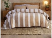Плед Lotus Home - Infinity Stripe Beige (Турция), 200 х 220 см